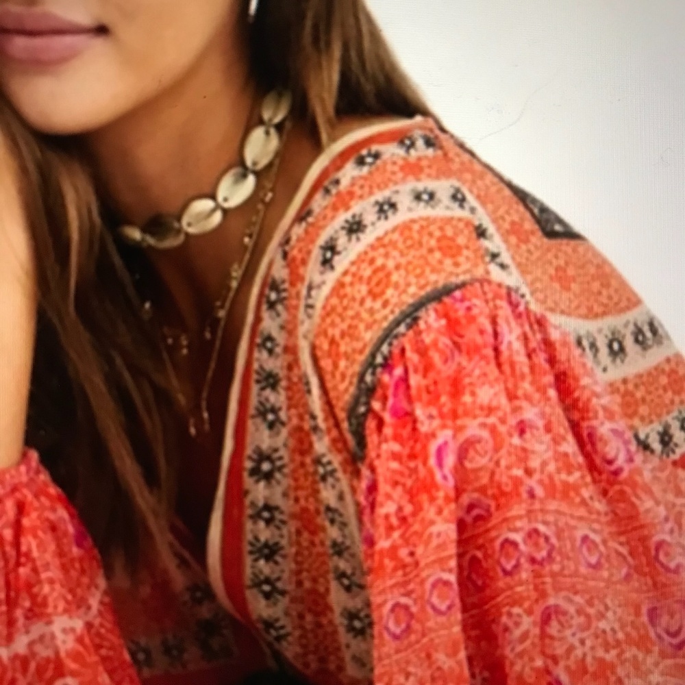 Free People Aliyah Printed Tunic - Picture 8 of 8